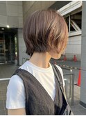 ミニボブ/ベージュカラー