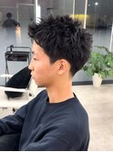 メンズショート/スパイキーショート/アクティブショート/短髪