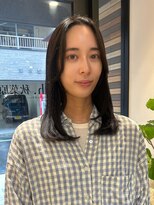 スミス 秋葉原(Smith)&nbsp;顔周りレイヤー髪質改善トリートメント前髪流し