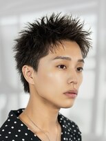 レガシー(REGASEA)&nbsp;毛先が丸くなりすぎない！スタイリングパーマ メンズパーマ