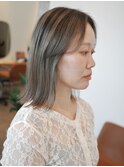 【粕屋・志免】 &nbsp;&nbsp;&nbsp;くすみグレージュのタイトボブ