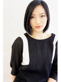 黒色ボブ【表参道/青山　drop】