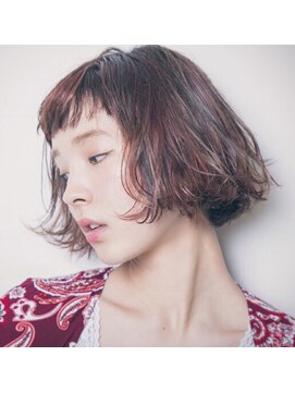 アピッシュ シーナ 海老名店(apish ciena) *リップでゆらぐパーマ☆柔らかラフハネカールボブ♪