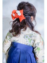 ヴァンクシー バイ ルナ(VANKCY by Luna) neolive plus 向ケ丘遊園 登戸 卒業式 ヘアセット 袴 着付け