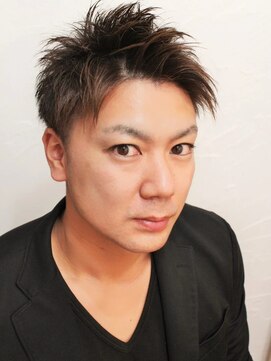 ブレスヘアーデザイン(BLESS HAIR DESIGN) ソフトツーブロック×アップバングショート