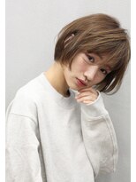 エヌ(N) ナチュラルショートボブ×ハイライトカラー