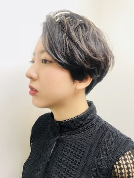 レンジシキチジョウジ (RENJISHI KICHIJOJI) 【RENJISHI 宮本】ニュアンス感のあるハンサムショート