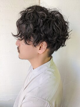 ムーンジェジェ(moon jeje) 色気マッシュパーマ★　藤原