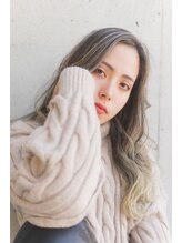 大人気のバレイヤージュ、ハイライト、インナーブリーチ、グラデーションカラー☆【新宿】