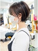 絶壁解消・ひし形・くびれ・大人ショートボブ・30代40代【猪狩】