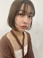 ロベック モトヤマ(Lobec MOTOYAMA)&nbsp;フレンチボブ/ブラウンカラー