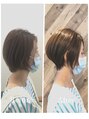スアビスサロンハナレ 越谷レイクタウン(suavis salon HANARE)&nbsp;before-after short