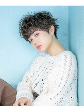 ロンド エスポワール 錦糸町(Lond espoir) 【武井俊樹】ボブウルフ　グレージュカラー　ココアベージュ