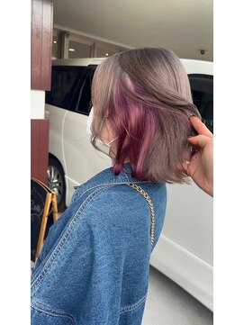 カルマ(KARMA) ピンクインナーカラー!