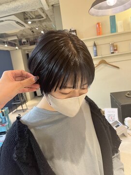 ロロ(ro-ro) 【恵比寿roro】グレージュカラー× ショートヘア