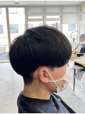 刈り上げナチュラルマッシュ