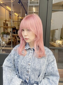 アソビ(Asobi) 【ブリーチ3回】ベイビーピンク