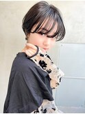 Aimee町田 ハンサムショート×アッシュグレー
