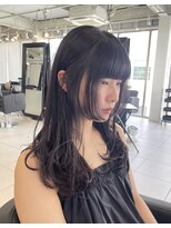 アクアオモテサンドウ(ACQUA omotesando)&nbsp;＊姫カットウルフカット黒髪大人可愛いセミロングレイヤーカット