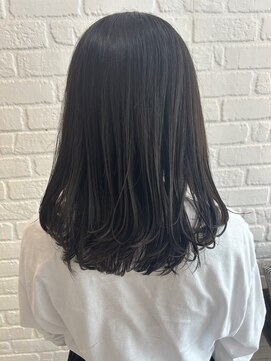 デイジー インデックスヘア 大島店(DAISY index hair) 動くロングレイヤー×透明感カラー￥9900