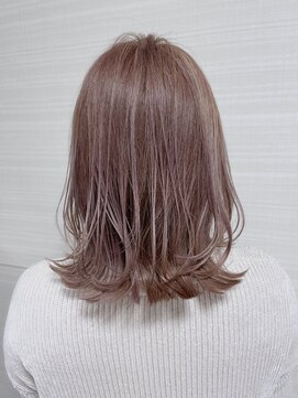 エニィ 池袋西口(Any) 黒髪/グレーベージュ/レイヤーロング/前髪パーマ/池袋