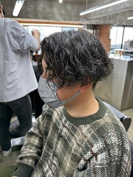 ロンドガルマン 名古屋(Lond GULLMAN) 【Lond GULLMANSEIYA】MEN'S HAIR/スパイラルセンターパート