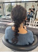 およばれヘアセット