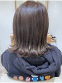 外ハネ×ナチュラル