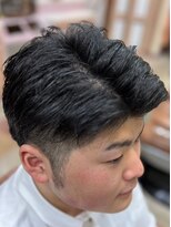 アポロカットステージ 相模大野店&nbsp;アップバング/ツーブロックマッシュ<理容室>[メンズ/相模大野]