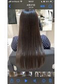 髪質改善ストレート