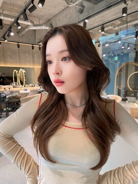 ロンドウル 熊本(Lond ulu) シアーカラーで魅力溢れる♪チョコブラウン×ヨシンモリ