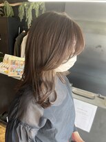 リンダイーロ(Linda Hiro)&nbsp;【札幌円山】イルミナカラー/くすみベージュ/フェイスレイヤー