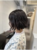 似合わせボブ＋ミックスパーマ♪佐藤光