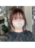 インナーカラー　パールホワイトベージュ