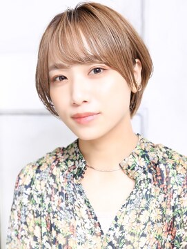 クラッチ ビオ 博多駅前(CLUTCH bio) 大人可愛い小美髪ツヤ髪前下がりショートボブ丸みショートB2