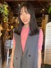【ナチュラルな仕上がり】カット+前髪ストレート￥13200→￥10560