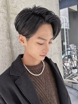 ロンドガルマン 名古屋(Lond GULLMAN) 【Lond GULLMAN江村】カチッと決まる七三パート