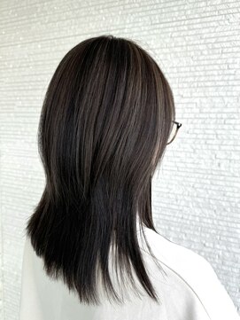 美容室 プラセル(Plaser) アッシュグレージュハイライト