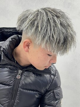 ルースト 西院店(ROOST) パイルツイスト×ホワイトメッシュ