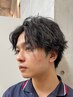 『メンズナチュラルパーマ』￥15,500→￥12,400