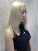 福井　大和田　ホワイトブロンド　抜きっぱなし　ハイトーン