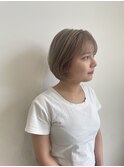 ホワイトmilk teaベージュcolor★