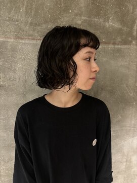 ハマモト ボブパーマ