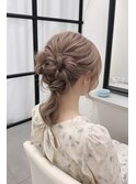 浴衣可愛いヘアアレンジ12/髪質改善/ヘアメイク/ヘアセット/韓国