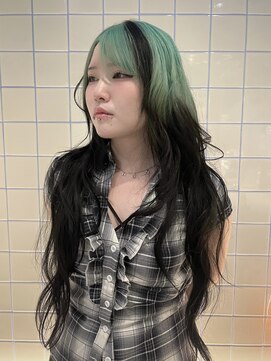 ローエ バイ デコ(Rohe by DECO) 【廣川】ミントルーツカラー/ローライト/シャギーレイヤー