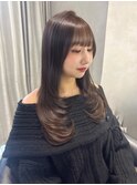【あかね】新宿/まわりカット/レイヤーカット/ モカブラウン