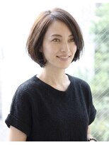 レウナ 外苑前(Reuna)&nbsp;30代40代大人可愛いボブ　大人ボブ　ひし形　上品