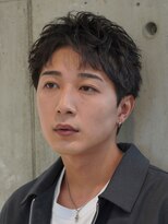 フィフス 大分(fifth)&nbsp;大分ルーズパーマメンズカットルーズベリーショートツーブロック