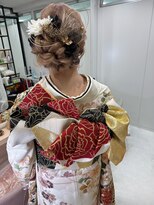 ミグ バイ クオーレ(mig by CUORE)&nbsp;成人式前撮り　着付け　ヘアセット　メイク
