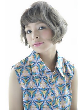 ミルシー(millci) millci 『くすみカラー』×『airy BOB』=外国人風short